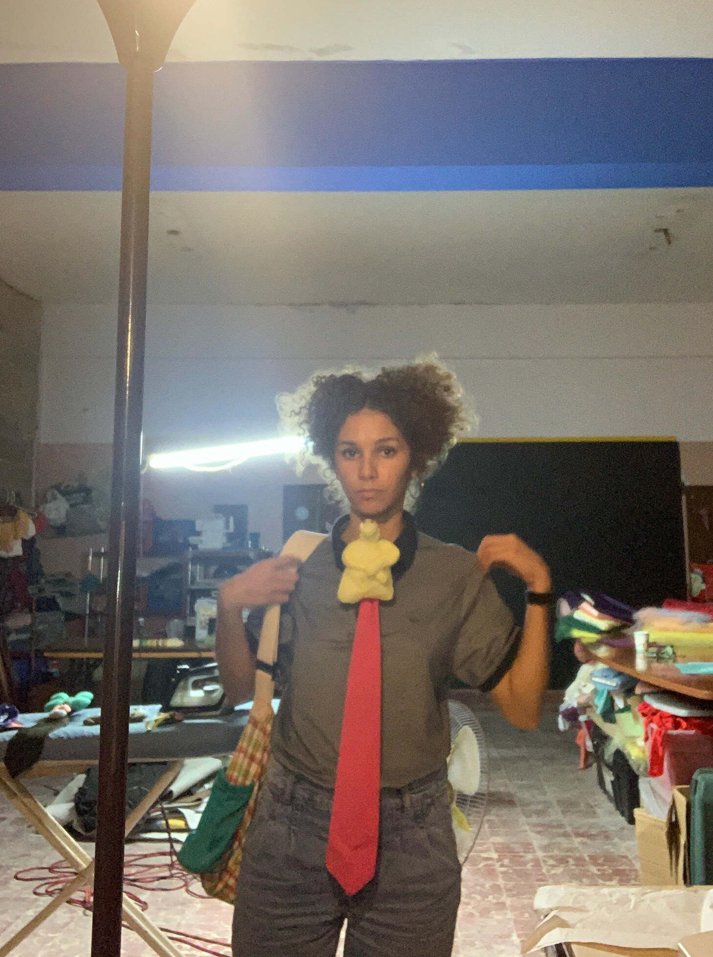 Neck perspective Chucho Corbata