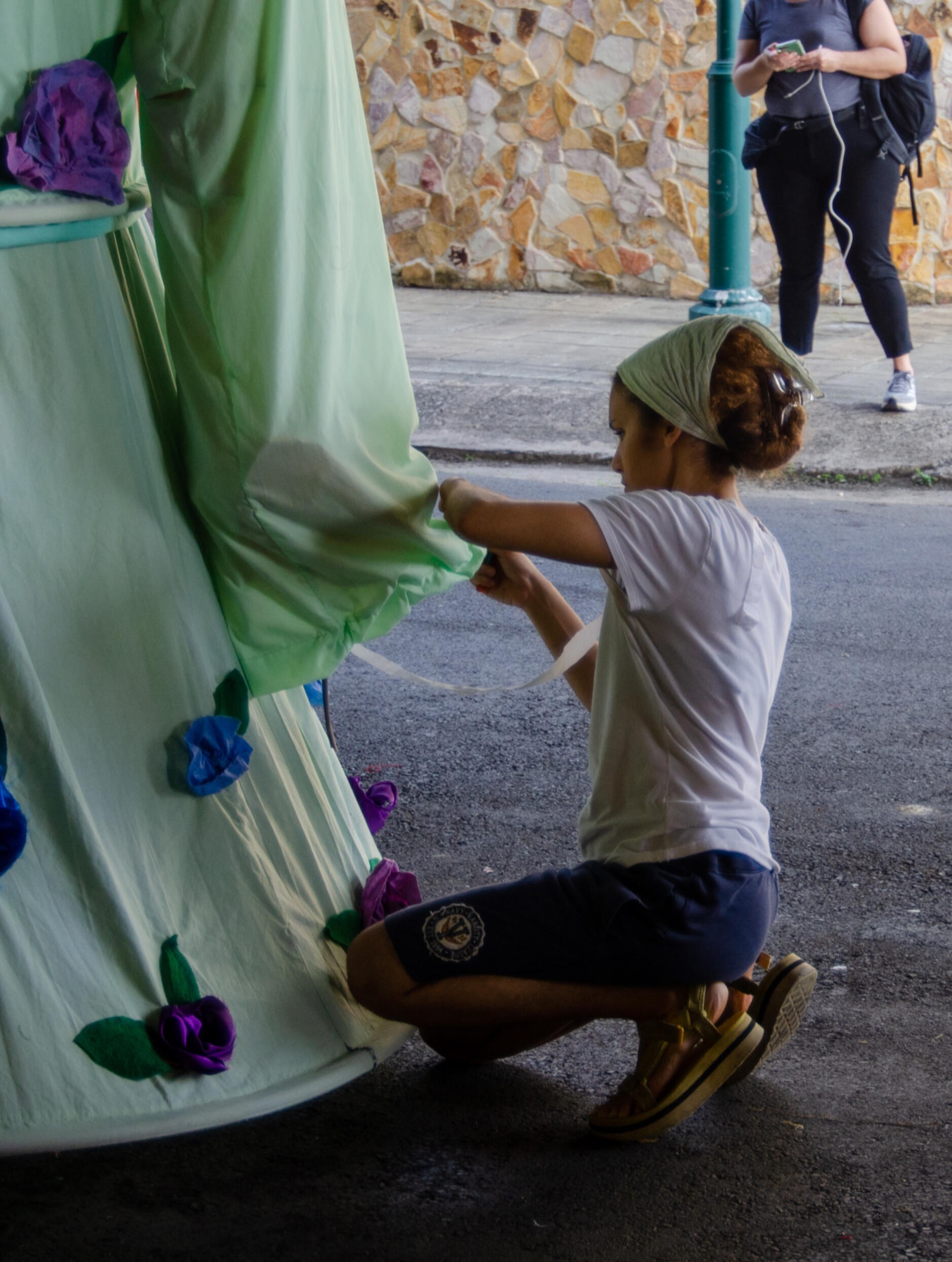 Confección de vestimentas, Momos de Barceloneta. 2024